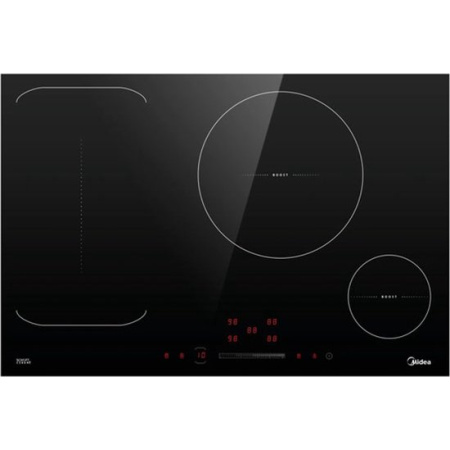 Midea Inductiekookplaat – Model KI800IX, 80 cm, 4 Zones