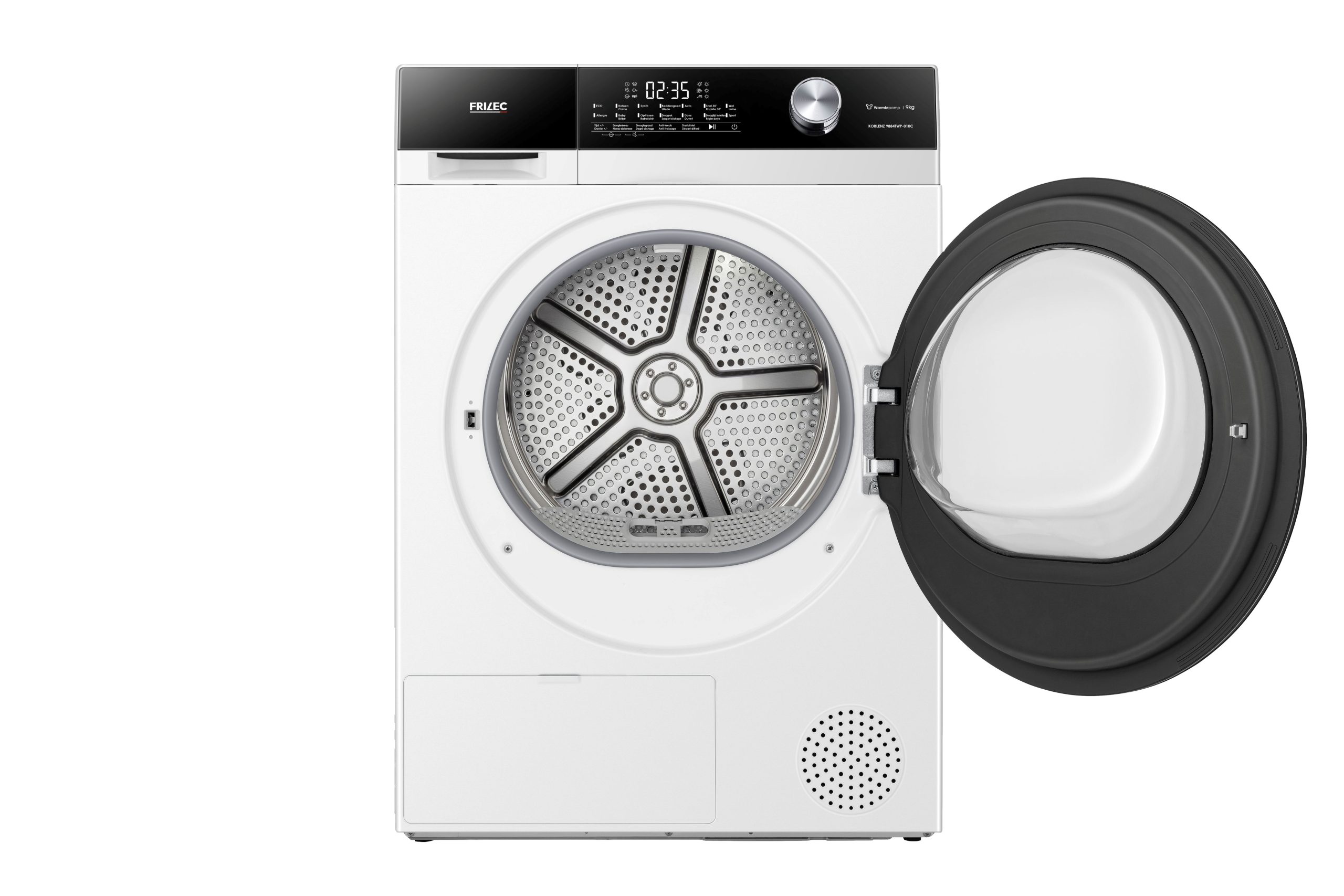 De Frilec KOBLENZ9884TWP-010 warmtepompdroger 5 jaar fabriek garantie