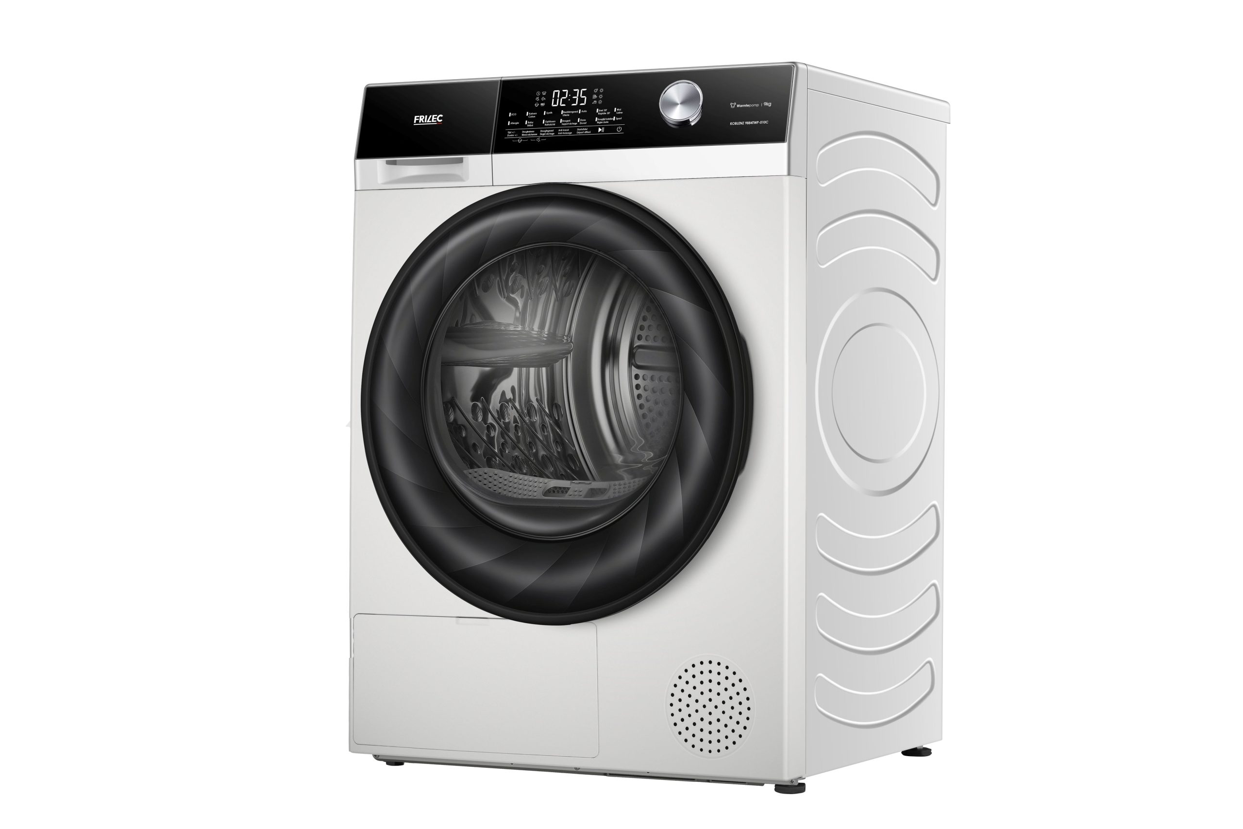 De Frilec KOBLENZ9884TWP-010 warmtepompdroger 5 jaar fabriek garantie