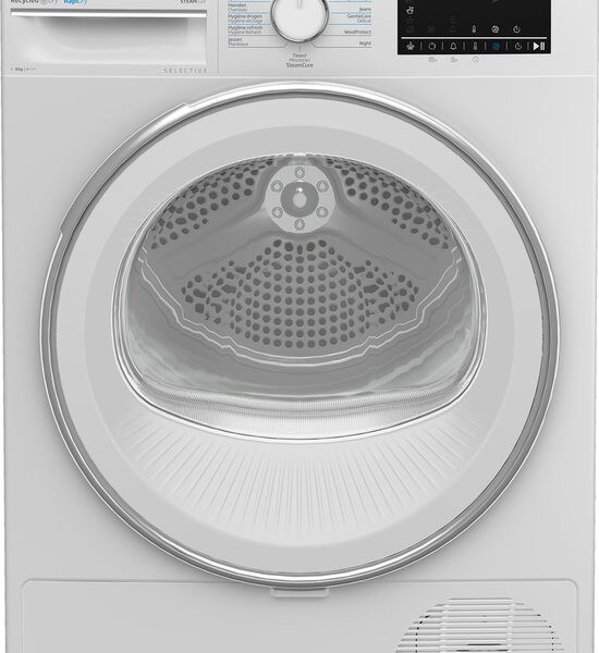 BEKO B5T68247W2 Warmtepompdroger RAPIDRY Selecive 8KG A+++